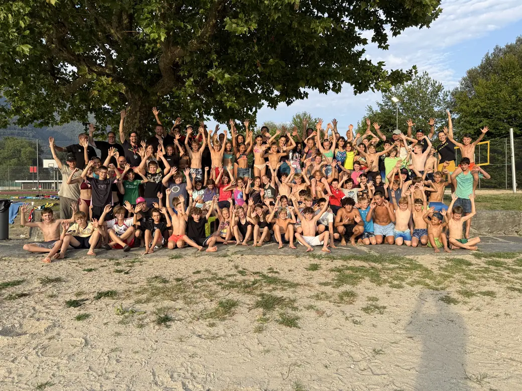 Gruppenbild des Lagers