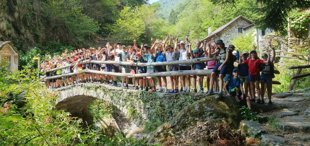 Wanderung im Tessin am Ruhetag des Judolagers